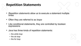 Looping statements | PPT