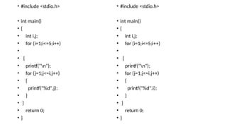 Looping statements c language basics ppt with example | PPTX ...