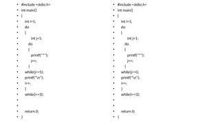 Looping statements.pptx for basic in c language | PPTX