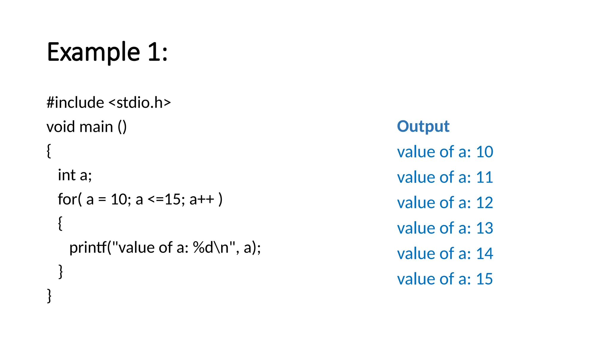 C Programming: Looping Statements in C Pgm | PPTX