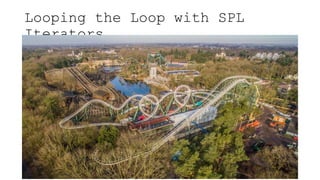 Looping the Loop with SPL
Iterators
 