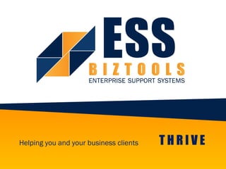 Helping you and your business clients

THRIVE

 