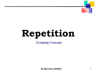 Repetition (Looping Concept) 