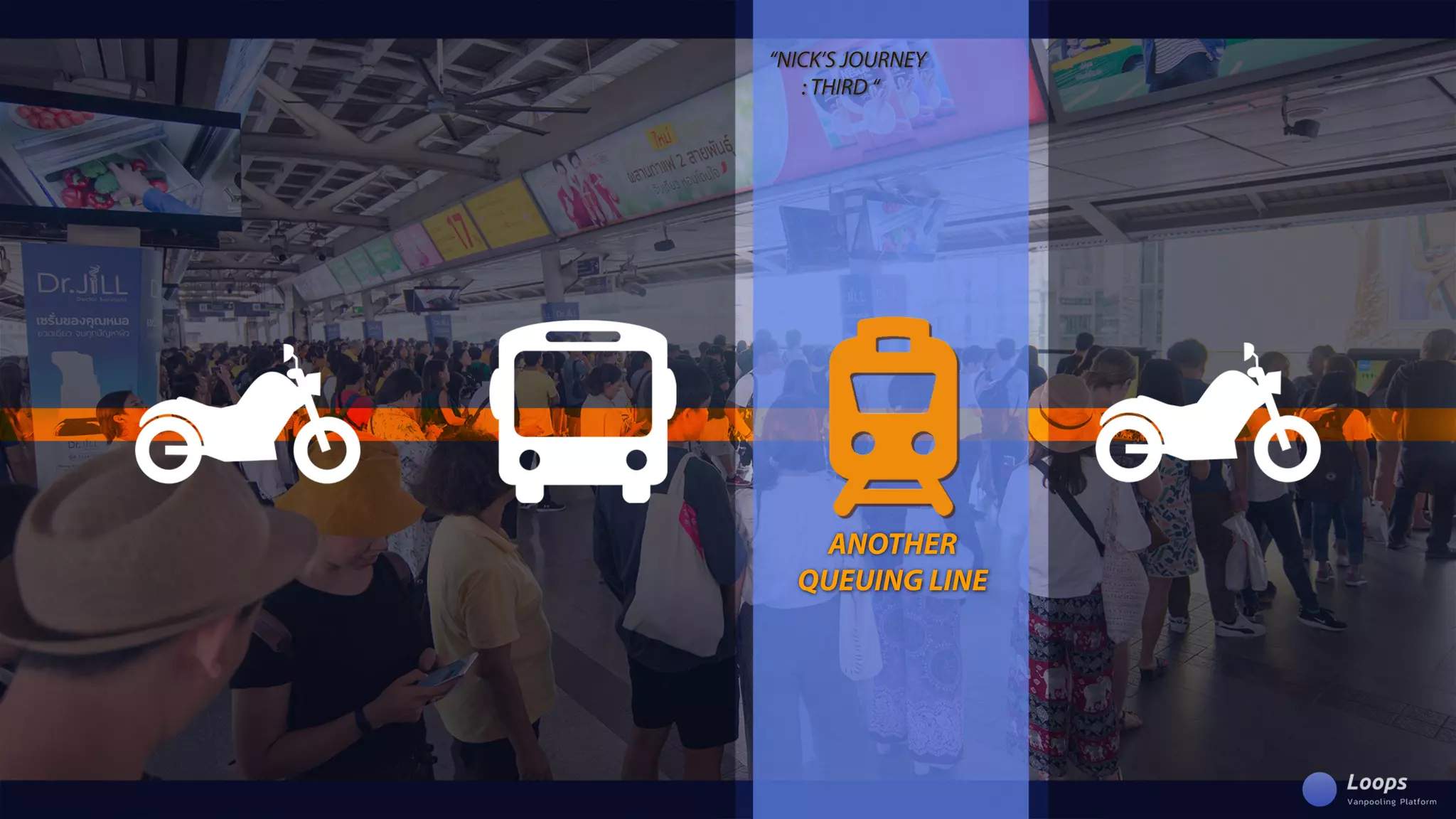 ANOTHER
QUEUINGLINE
“NICK’SJOURNEY
:THIRD“