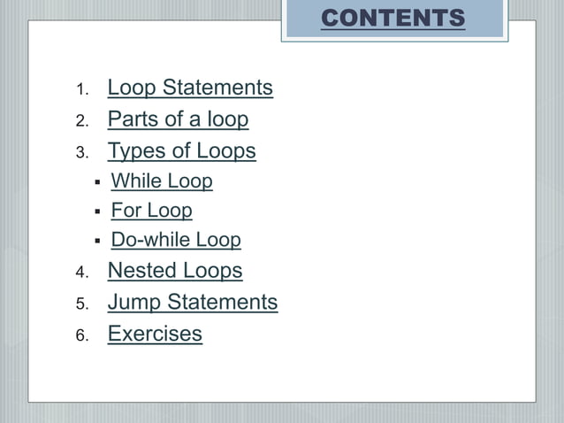 Loops c++ | PPTX