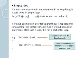 Loops c++ | PPT