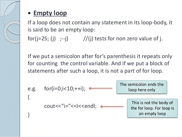 Loops c++