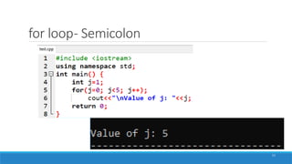 Comprehensive Guide to Loops in C++ Programming Fundamentals | PPTX