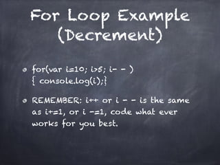 Loops in JavaScript | PDF
