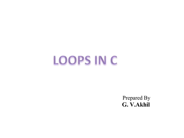 Loops in C.pptx