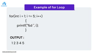 Complete Guide to Loops in C Programming | PDF