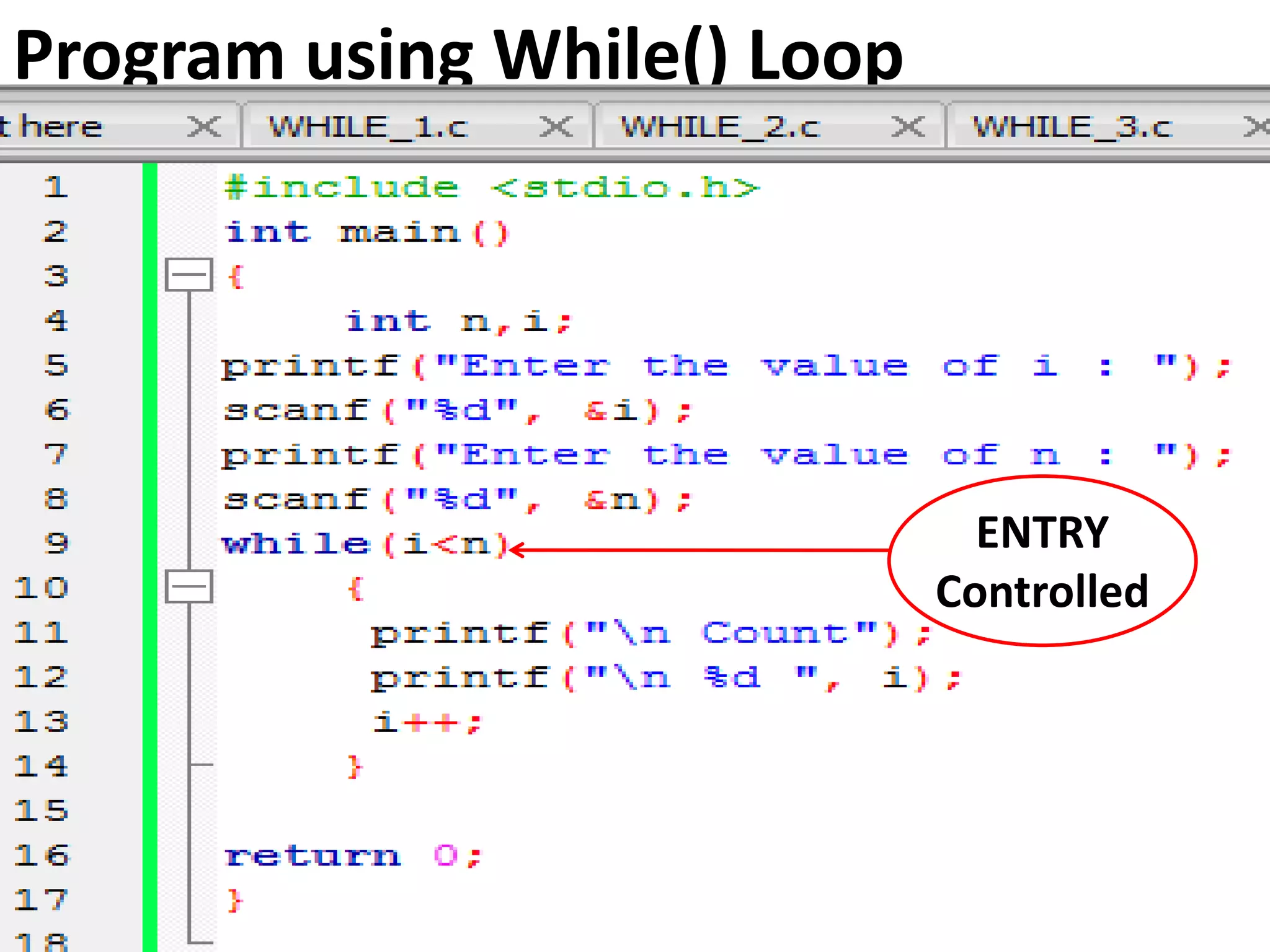 Loops in c ii | PPT | Free Download