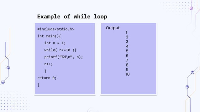 LOOP STATEMENTS AND TYPES OF LOOP IN C LANGUAGE BY RIZWAN | PPT