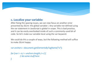 Loops in java script | PPT