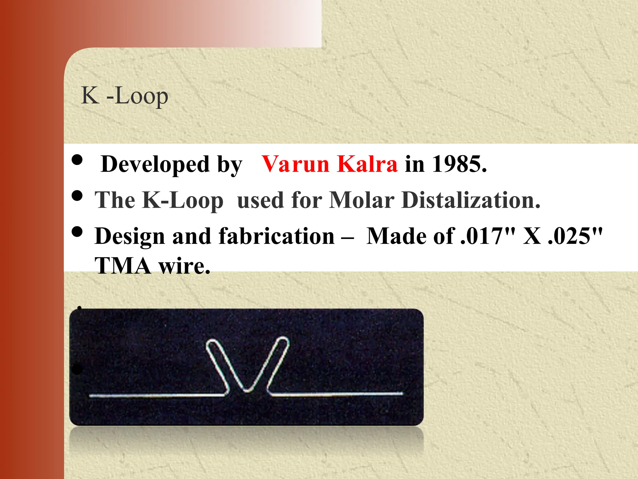 Loops in orthodontics and its uses [Autosaved]..ppt