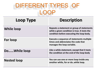 The Loops | PPT