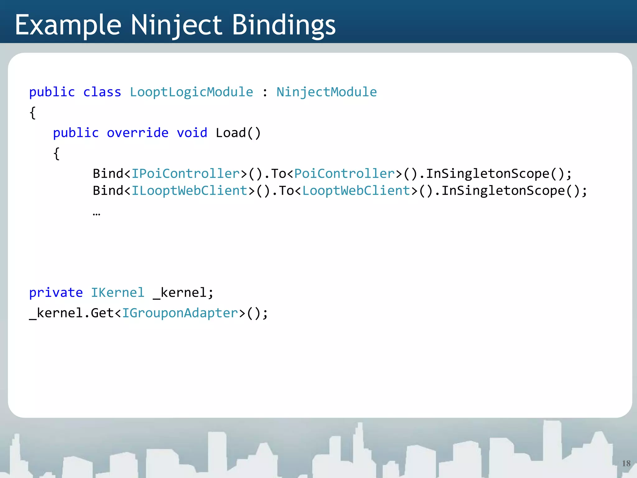Easy way for new employees to get familiarized with code6