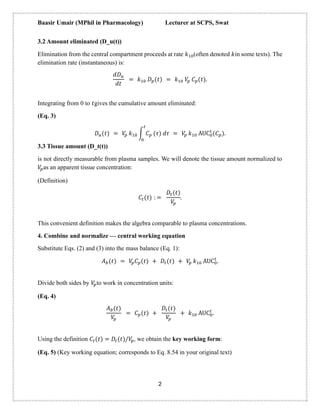 Loo–Riegelman Method: Estimating Oral Drug Absorption in Two ...