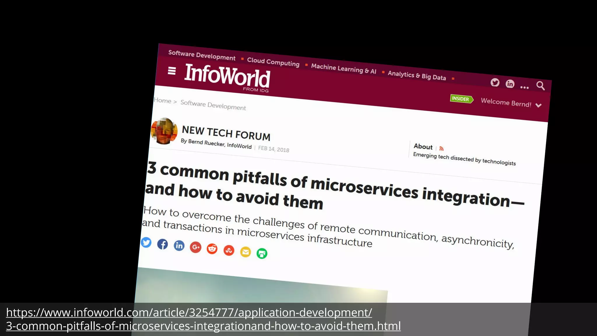 https://www.infoworld.com/article/3254777/application-development/
3-common-pitfalls-of-microservices-integrationand-how-to-avoid-them.html
 