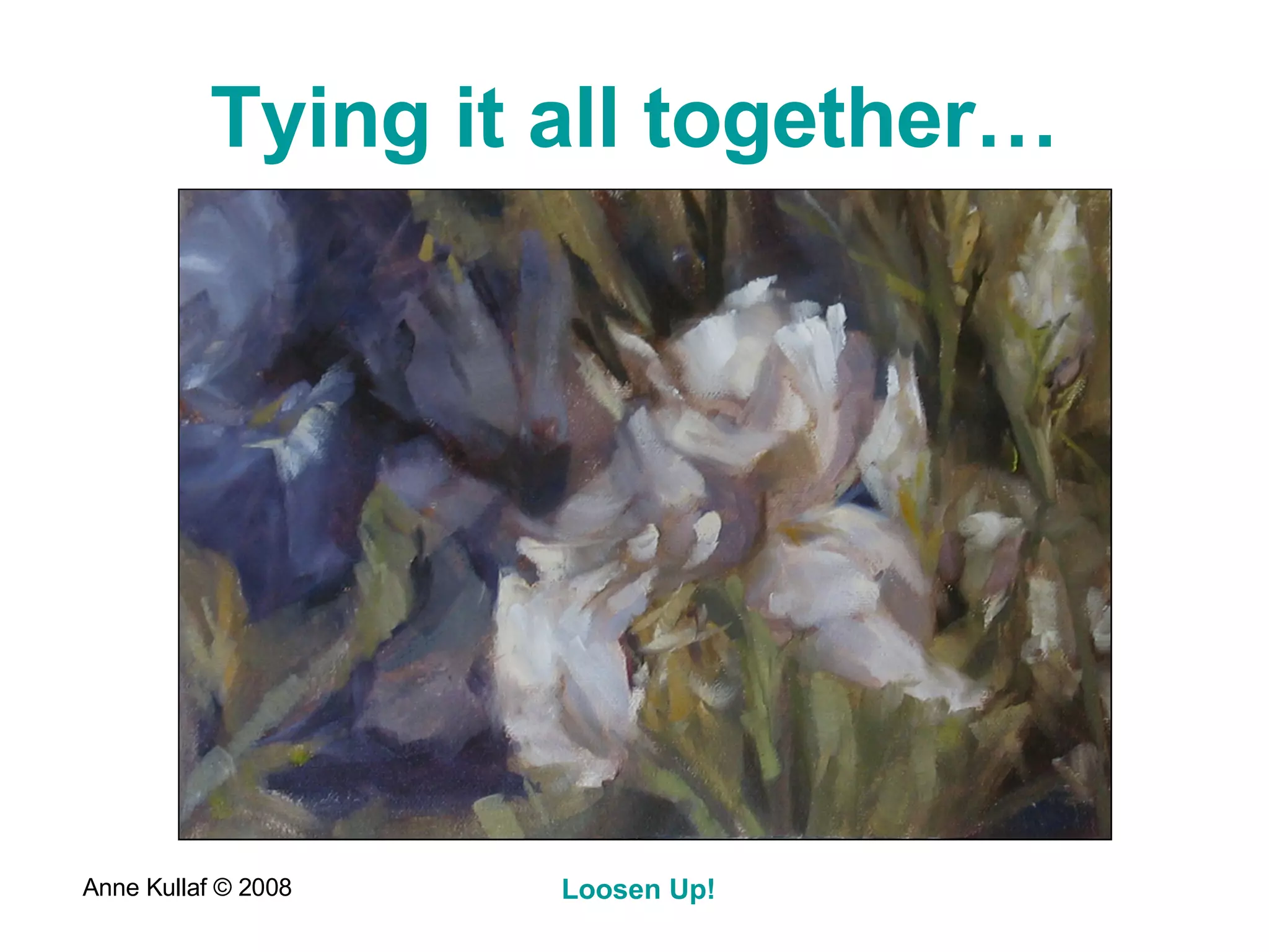 Tying it all together… 