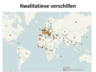 Kwalitatieve verschillen
 