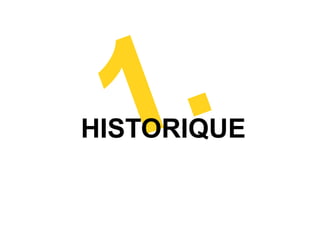 1 .
HISTORIQUE
 