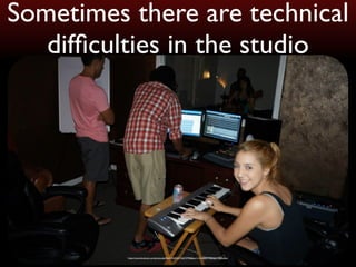 Sometimes there are technical 
difficulties in the studio 
https://www.facebook.com/photo.php?fbid=10203211356757996&set=t.1318805795&type=3&theater 
 