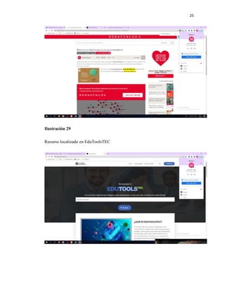 25
Ilustración 29
Recurso localizado en EduToolsTEC
 