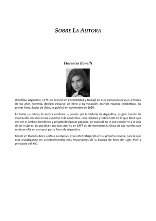 Lo que dicen tus ojos - Florencia Bonelli