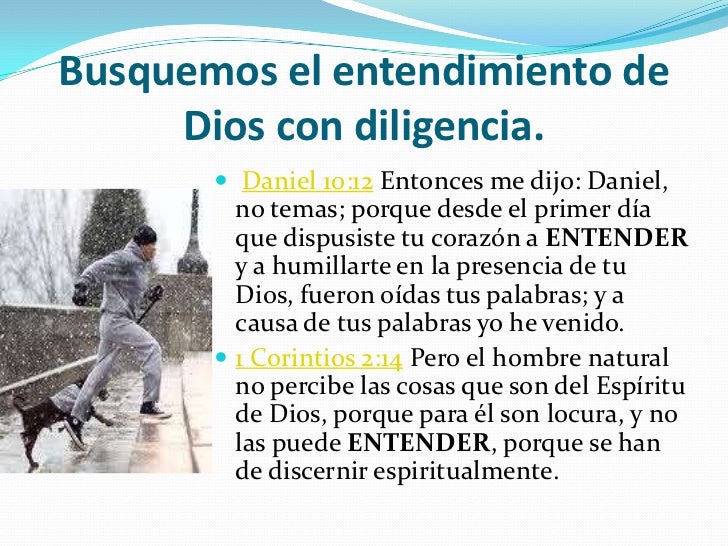 Lo que Dios Busca -1 Entendidos