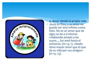 LO QUE DISTINGUE EL AMOR CRISTIANO EN EL MUNDO | PPTX