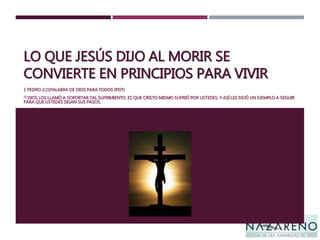 La Crucifixión:: Entendiendo la Muerte de Jesucristo (Spanish Edition)