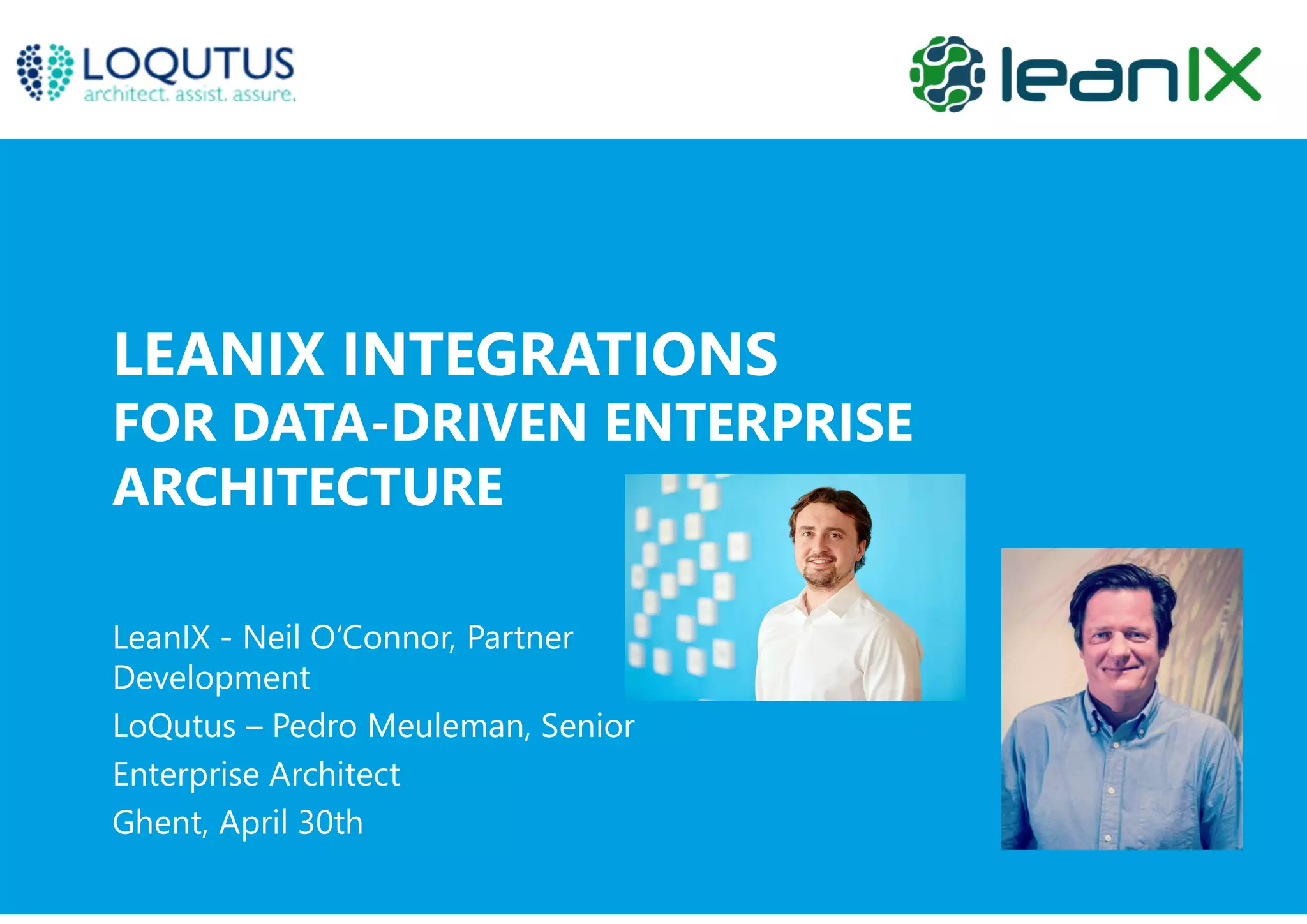 LoQutus: (Technical) Using LeanIX to fully exploit your Enterprise ...