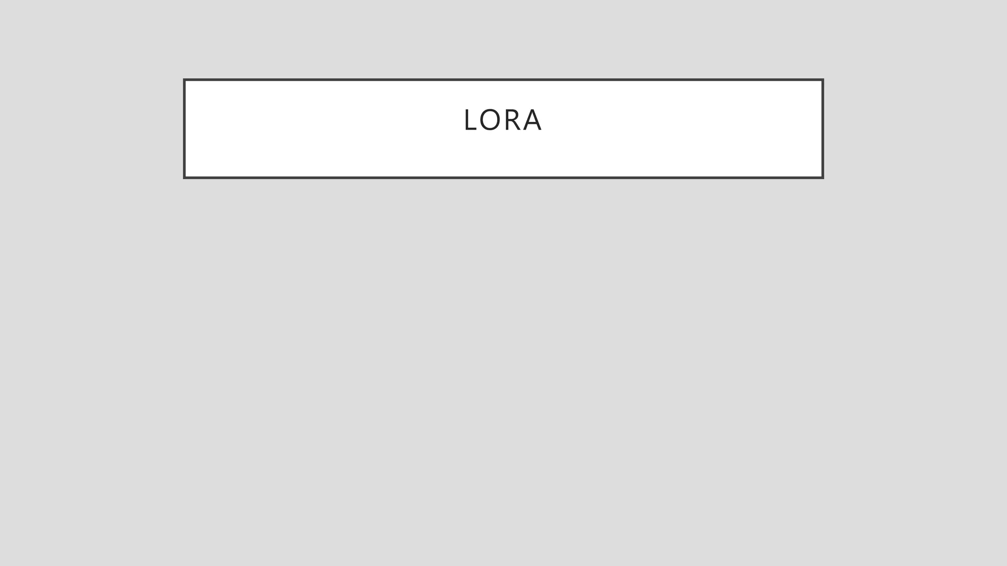Lora and LoraWan