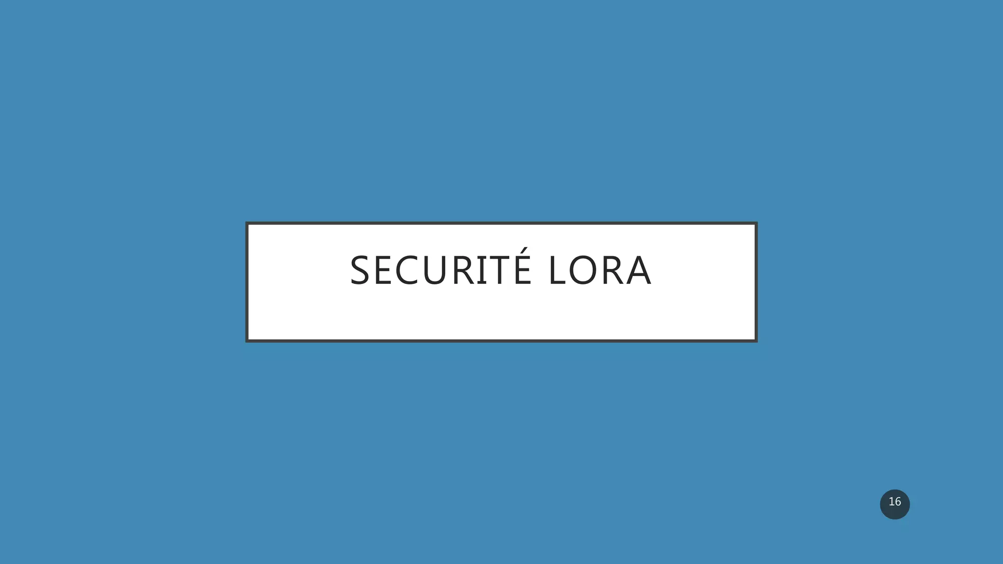 Lora and LoraWan