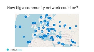 How big a community network could be?
 