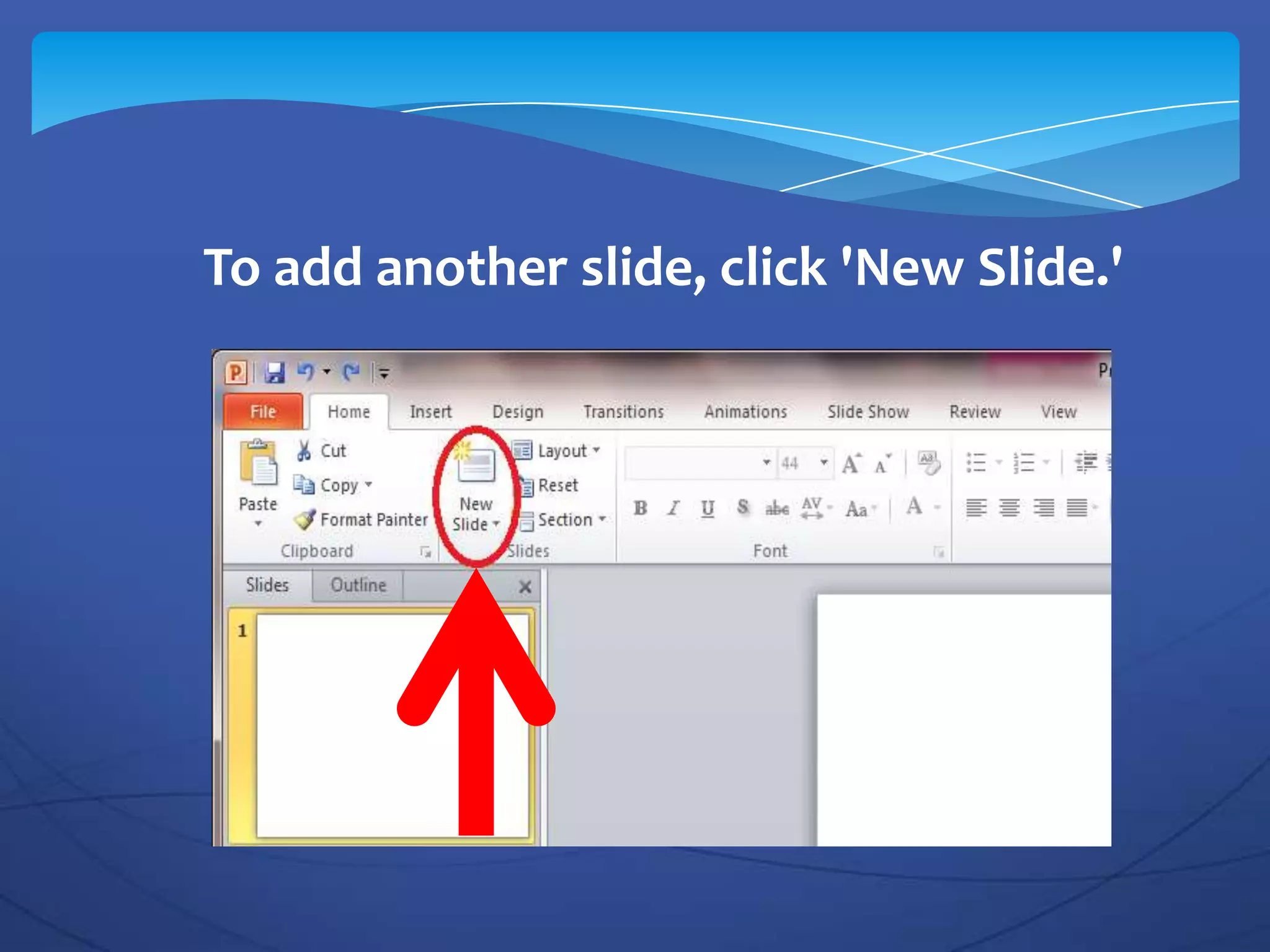 Learning powerpoint for beginners ppt
