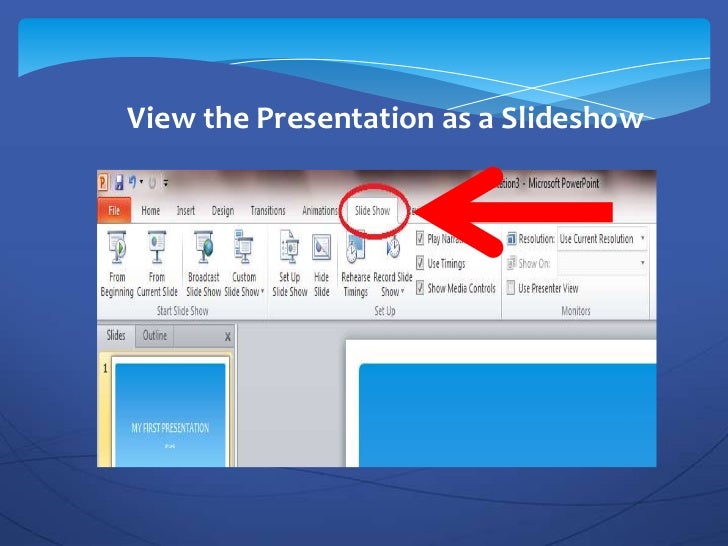 Learning powerpoint for beginners