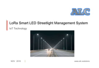 LoRa smart led road light control system 161116_homepage | PPTX