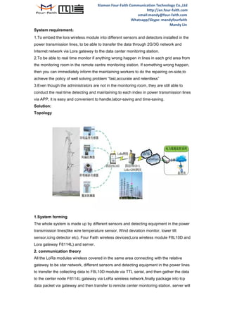 Lora for smart grid | PDF