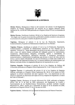 CONOZCA EL PROYECTO DE LEY DE CONTROL DE PODER DE MERCADO ENVIADO POR LA SECRETARÍA JURÍDICA DE PRESIDENCIA A LA ASAMBLEA ...