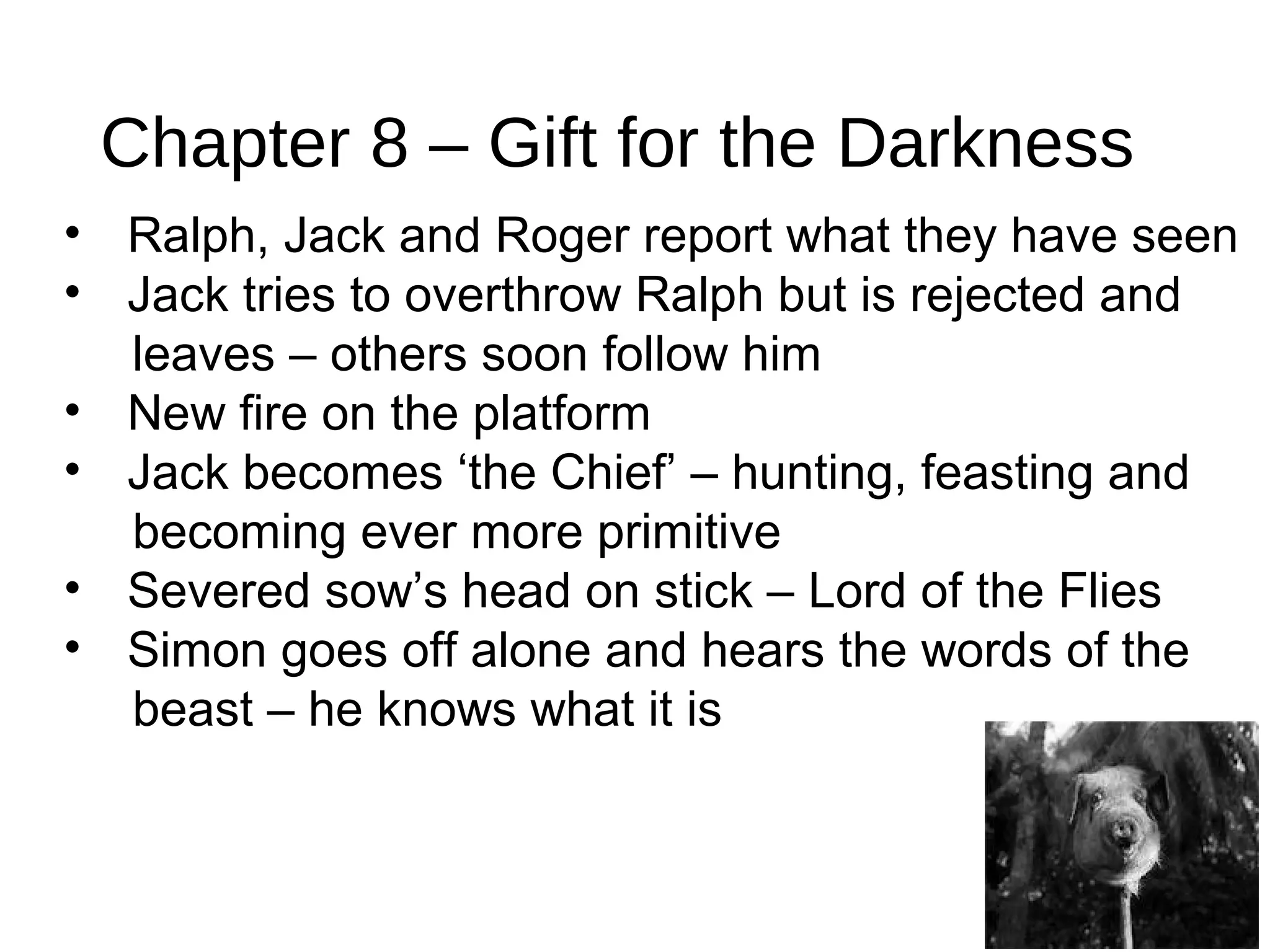 Lord of-the-flies structure plot summary | PPT