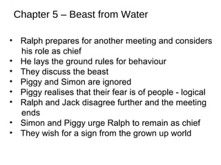 lord of the flies chapter 1 summary