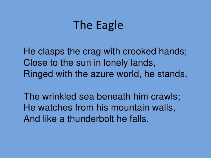 Lord Alfred Tennyson The Eagle