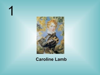 Caroline Lamb 1 