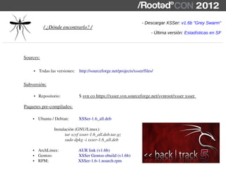 Xsser Lord Epsylon - XSSer: the cross site scripting framework [RootedCON ...