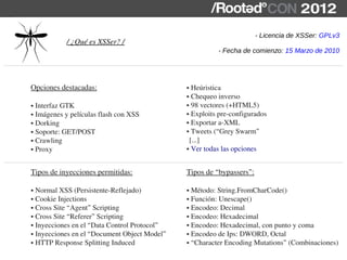 Xsser Lord Epsylon - XSSer: the cross site scripting framework [RootedCON ...