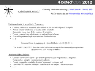Xsser Lord Epsylon - XSSer: the cross site scripting framework [RootedCON ...