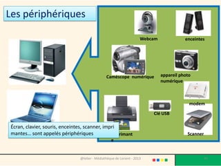 Les différents connectiques




 HDMI                                   HDMI

               @telier - Médiathèque de Lorient - 2013   43
 