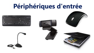 Périphériques d'entrée
 